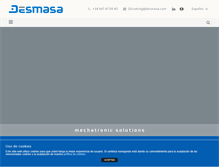 Tablet Screenshot of desmasa.com